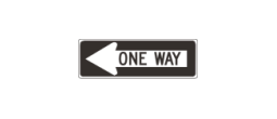 ONEWAY - 36x12 One Way 