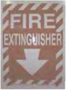FIRE EXTINGUISHER 12 X 9