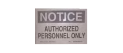 AUTHPERONLY - NOTICE AUTHORIZED PERSONNEL ONLY